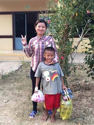 Joy at orphanage